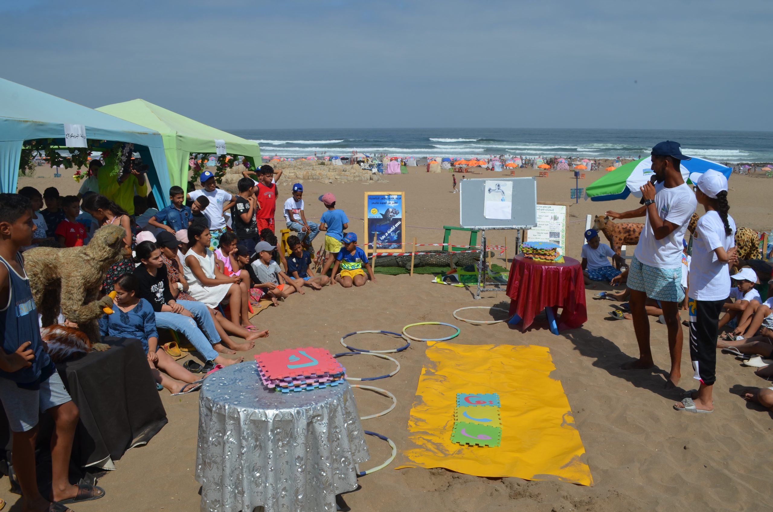 برنامج شواطئ نظيفة 2022.. مؤسسة ليدك لأعمال الرعاية تواصل احتضان شاطئي لالة مريم والنحلة