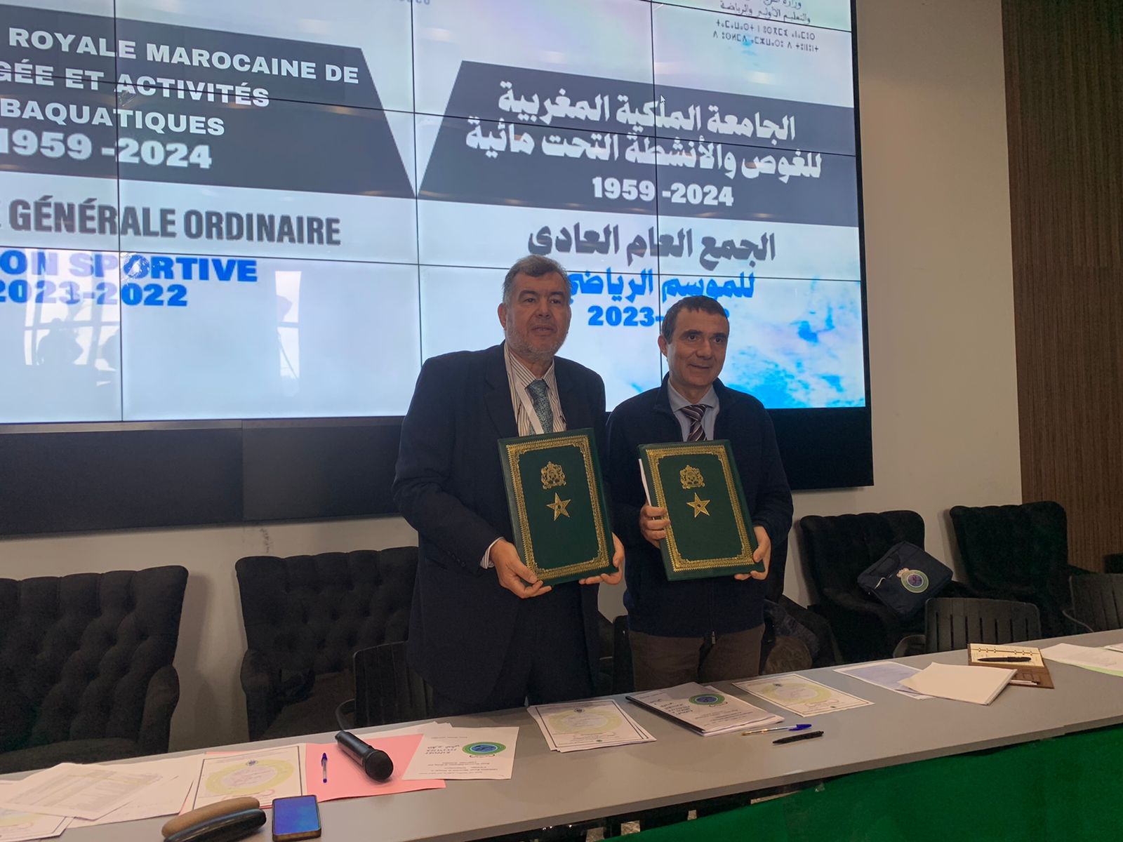 جامعة الغوص الملكية المغربية: إنجازات رياضية بارزة وشراكات استراتيجية للتطوير العلمي