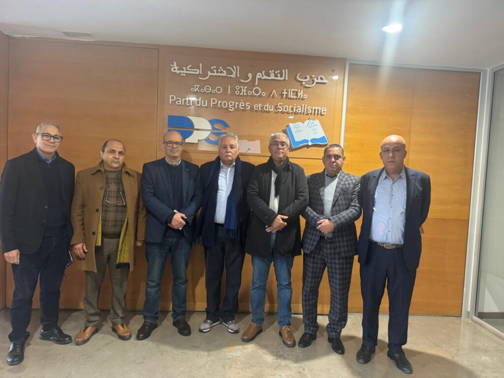 نقابات ومهنيّو الصحافة يواصلون الترافع ضد مشروع القانون 25/26 في لقاء مع قيادة حزب التقدم والاشتراكية