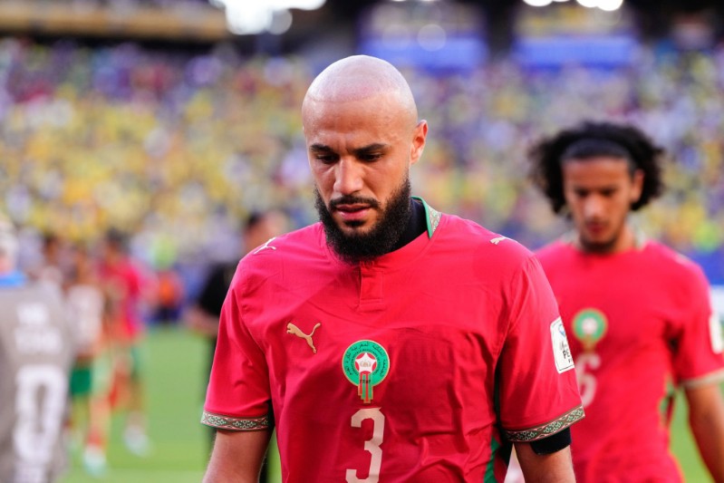 نصير مزراوي لاعب مانشستر يونايتد