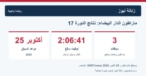 ماراطون الدار البيضاء.. سانغ وبيري يتوجان بالدورة الـ17